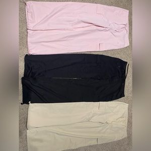 3 Pack of SHEIN baggy parachute pants